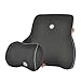 Produktbild GIGI Orthopädisches Rücken-Kissen, Lordosenstütze für das Auto oder Office Aktivierte Bambuskohle als Luftreiniger und Geruch Eliminator (Bamboo-Charcoal Black)