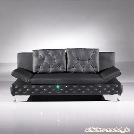 Preisvergleich Produktbild Schlafsofa „Roxy“ Schwarz