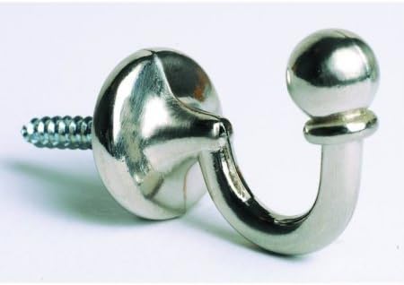 Moonshadow InteriorsSilver Plated Tie Back Hooks.per pair