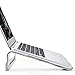 Produktbild D@Qyn Einfacher Laptopstand der Aluminiumlegierung Für Schreibtisch, Tablettenstandplatz / -Unterseite, Weiß