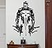 Produktbild shiyusheng Punisher Wandtattoo Superhelden Schädel Pistolen Vinyl Wandaufkleber Kunst   Wohnkultur Wohnzimmer Jungen Schlafzimmer Dekoration Wandbild L 57x73 cm