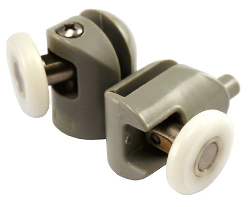 8 X Obere / Untere Duschkabinenrollen Türrolle Schiebetürbeschlag Glastürrolle Rollenführung Rolle - 3