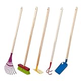 Windhager - Juego de utensilios de jardín para niños (5 piezas)