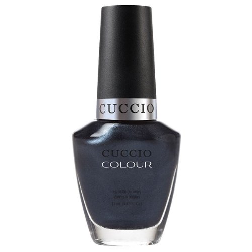Cuccio Nail Lacquer Polish Nantucket Navy with Blue Shimmer 13ml
