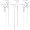 Gallon Pump Dispenser, Fits Most 1 Gallon Jugs and Containers 38/400 Snow Cone Syrup Pump Lid Top Replacement for Sanitizer, Lotion, Shampoo, Conditioner (6 Pack)