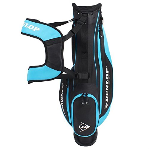 Dunlop-Stand-Bag-9-to-11-Junior-Dual-Strap-Golf-Clubs-Carry-Storage-Case