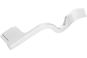 Bindpo Daumen-nach-Oben-Griff der Kamera, heißer Schuhabdeckungsgriff aus Aluminiumlegierung für Fuji X-T4(Silber)