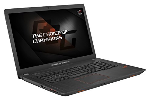 Asus ROG STRIX GL753VD-GC041T 43,9 cm (17,3 Zoll mattes Full-HD Display) Gaming Notebook (Intel Core i7-7700HQ, 8GB Arbeitsspeicher, 128GB SSD, 1TB HDD Festplatte, Nvidia GTX 1050 4GB VRAM, DVD Laufwerk, Win 10) schwarz - 2