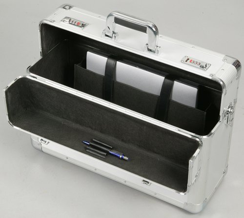 Allit Pilotenkoffer, 1 Stück, Silber, 420550 - 3