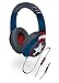 Produktbild Captain America Over-The-Ear Kopfhörer mit eingebautem Mikrofon und Lautstärkeregler.