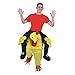 Produktbild "Carry Me" Mascot - CHICKEN Costume Animal Funny Fancy Dress