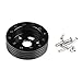 Produktbild Sportlenkrad Futurepast Universal Car Snap Off Lenkrad Schnellverschluss Quick Release Lenkrad Aluminium Lenkrad Lenkradnabe Schnellspanner Naben Adapter