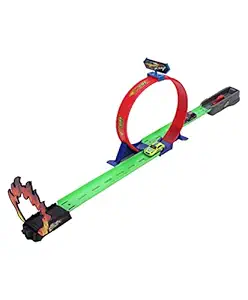 360 Hot Speed Powerful Spin Loop Way Racing Inertia Power Car With 3 Vehicles