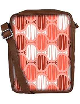 Snoogg , Damen Umhängetasche mehrfarbig multi