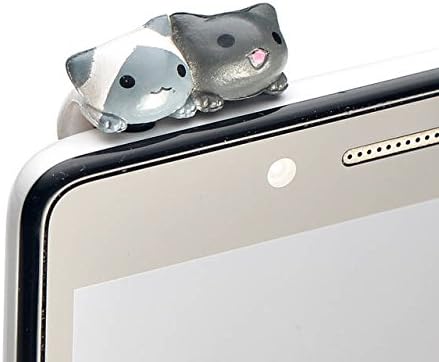 Generic Twins Cat Anti Dust Proof Plug Stopper for Iphone 4 Samsung GALAXY Note 4