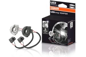OSRAM LEDriving ADAPTER 64210DA05 für NIGHT BREAKER H7-LED; Lampenhalterung, Schwarz