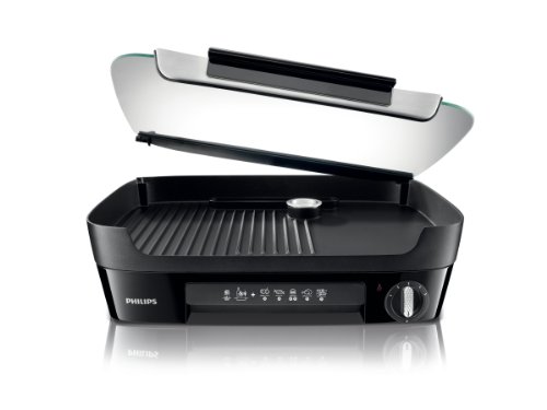 Philips HD6360/20 Tischgrill, Doppelplatte, Aroma- und Räucherei, Avance Collection - 7
