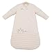 Produktbild Chilsuessy Kinderschlafsack Baby Winterschlafsack Vorne 3.5 Tog und hinten 2.5 Tog Schlafsaecke aus GOTS Bio Baumwolle Verschiedene Groessen von Geburt bis 4 Jahre alt, Braun, L/Koerpergroesse 80-90cm