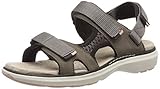 Absatzhöhe: 35 mm Keil Clarks Damen Un Roam Step Slingback Sandalen, Grau (Taupe Nubuck), 40 EU