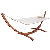 Sicheres, wunderschönes Gestell aus wetterfestem Lärchenholz