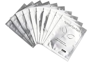 Locisne Auge Gel Pads-100 Paare von Wimpern Peitsche Extension Pads Fusselfrei Unter Auge Gel Patches Schönheit Werkzeug für Pro Salon Individuelle Wimpernverlängerung (100 beutel = 200 stücke)