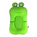 Produktbild OUNONA Baby Badematte Bad Kissen Lächeln Frosch Form Faltbare Bad Unterstützung Badezubehör für Neugeborenen (Grün)