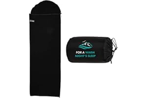 FE Active Forro para saco de dormir, forro de cama de camping de poliéster suave o forro polar