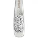 Personalised Birth Birthday Baby or Christening Gift, Engraved 3 Piece Cutlery Set with Teddy Bear Design, Lovely Gift for Babies & Children