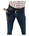 Produktbild Schwarzes Kunstleder Pistolen Cowboy Kostüme
