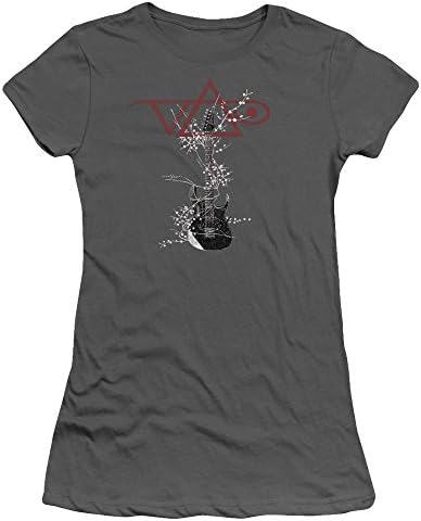 Steve Vai - Juniors Vai Axe T-Shirt, X-Large, Charcoal