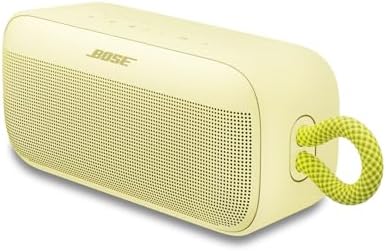 Bose SoundLink Plus diffusore Bluetooth portatile, da esterno wireless, fino a 20 ore di autonomia, impermeabile e a prova di polvere, Giallo citrino - Edizione Limitata