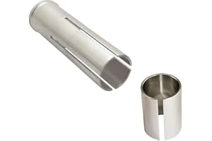 CYCLINGCOLORS BIKE STEM AHEAD QUILL ADAPTER 1" 1 1/8" REDUCER EXTENSION CONVERT TUBE 22.2 25.4 28.6 MM BIKE CYCLE UNIVERSAL FIXIE SINGLESPEED MTB VINTAGE OLD SCHOOL SPACER ALUMINIUM ALLOY HEADSET HANDLEBAR