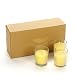 Produktbild HOSLEY Citronella Set von 8 klar Glas Gefülltes Votiv Kerzen - 12 Stunden Brenndauer. Wir Hand POUR Unsere Kerzen mit eine hohe Qualität Wax Blend mit ätherischem Öl. Ideal für Spa, Aromatherapie