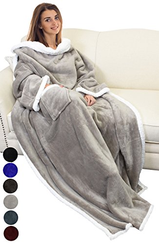 Sherpa Blanket with Sleeves, Camel Warm Micro Plush Sofa Fleece Blanket, Fluffy Wrap Throw Blanket, Sherpa Blanket with Sleeves, Camel Warm Micro Plush Sofa Fleece Blanket, Fluffy Wrap Throw Blanket,