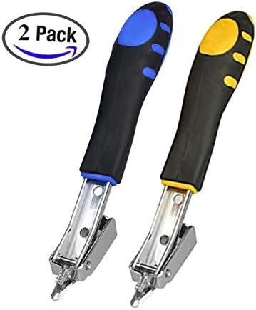 iPartshop Upholstery and Construction Heavy Duty Staple Remover Tack Lifter Office Claw Tools, Ergonomic Handle, 2 PCS