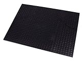 Alfombra Gommax New Bottari 14115: Alfombrilla Protectora de Goma para Coche, Negro-Universal