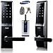 Produktbild Fingerprint SAMSUNG SHS-H700 New version of SAMSUNG SHS-5230 digital door lock keyless touchpad security EZON + 2pcs of Emergency keys + Remote by Samsung