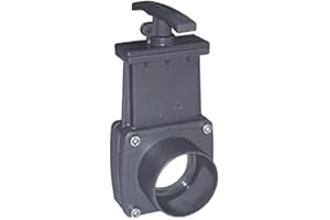 Cepex PVC Zugschieber, 63 mm, grau, 20 x 9 x 10 cm, SB024