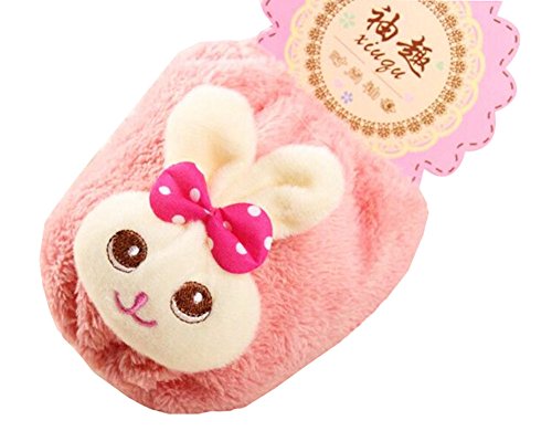 Set of 2 Plush Baby Sleeves Arm/ Foot Covers Baby Clothes Accessories -Rabbit 01