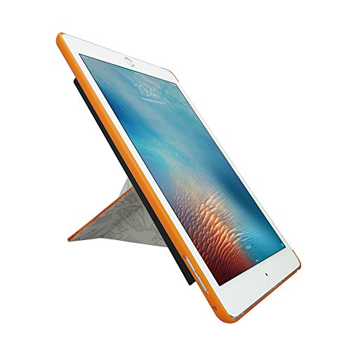 Ozaki O Coat Travel Versatile 360   Schutzh  lle f  r Apple 9 7  iPad Pro in orange  New York   Patentierte Standfunktion   wake sleep Funktion   Appl