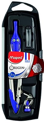 Maped 46142 Origin Compas Branches Acier Bague Mine Durabilité Rigidité 3 Ans