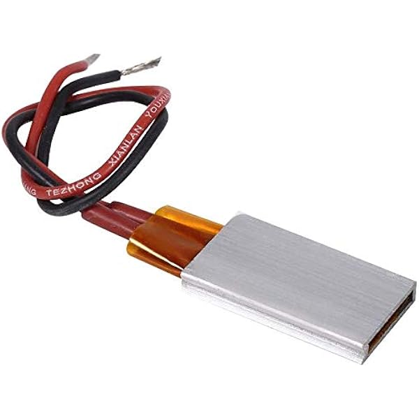 PTC Thermostat Heater Plate, Aluminum Housing Insulation Ceramic PTC Heating  Element for Hair Curler Devices Water Boiler Hot Glue Gun and More(220℃  5—28W) : Amazon.co.uk: Home u0026 Kitchen