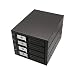 Produktbild Syba 4BAY Tablett weniger 3,5 SATA/SAS Festplatte interne Gehäuse mit unabhängigen Power Control Switch und LED indicator- schwarz