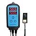 Inkbird IHC-200 Digital Controleur Humidite Doube Relai 220V avec Humidité Sonde, Humidificateur & Déshumidificateur Prise Hygrostat pour Serre Plante Terrarium Reptile Accessoire Compresseur