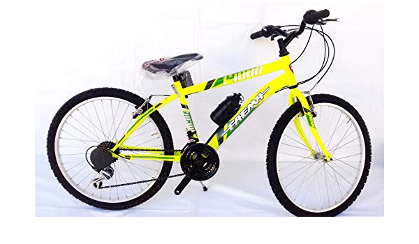 FAEMA Bici Mountain Bike 24 Junior Giallo : Amazon.it: Sport e tempo libero