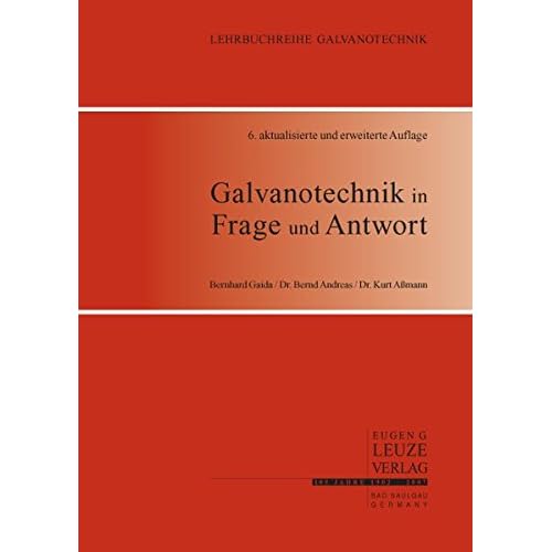 Galvanotechnik in Frage und Antwort