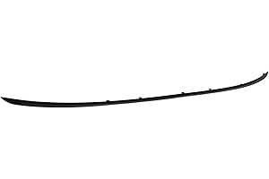 YCTZE Rear Bumper Decorative Trim Strip 51127273796 Streamlined for 1 Series F20 F21 2011 to 2015 Black