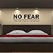 Produktbild wandaufkleber gaming No Fear ein Leben in Angst gelebt ist ein Leben für Schlafzimmer Wohnzimmer gelebt
