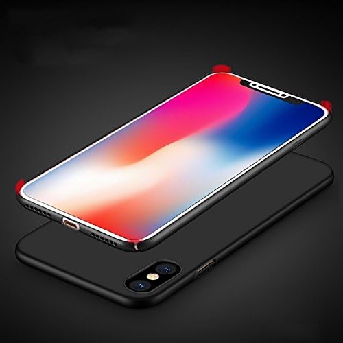 MOFI for Iphone X PC Ultra Thing with Full Coverage Protective Back Cover Case Black
