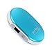Produktbild purital® Pocket-Heizung & Powerbank poweredition (Blue Style V1) - Premium Ladegerät USB Design Handwärmer & Taschenwärmer